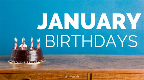 Babes celebrating their birthday on January 1 .